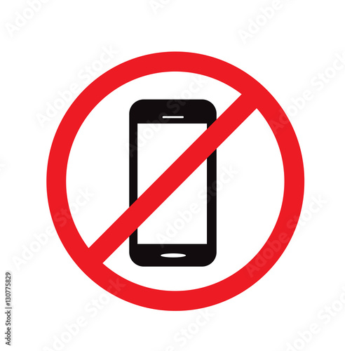 No cell phone sign 