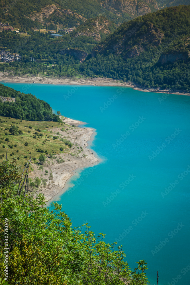 Obraz premium Bulbal Reservoir, also called Swamp Bubal is a reservoir located