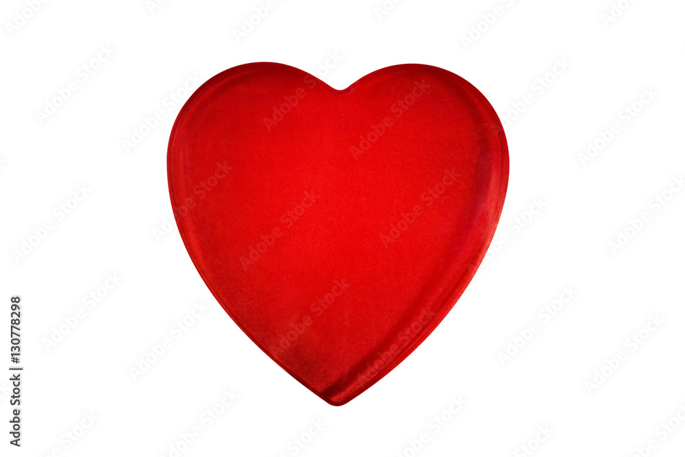 Red love heart