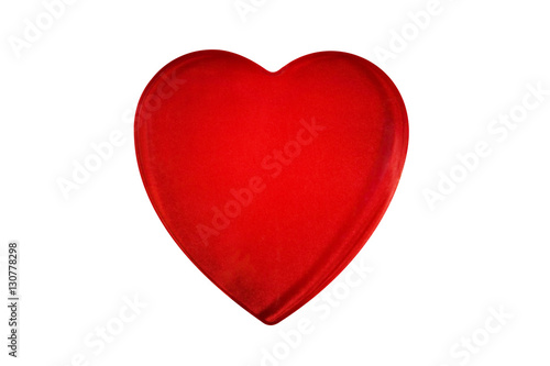 Red love heart