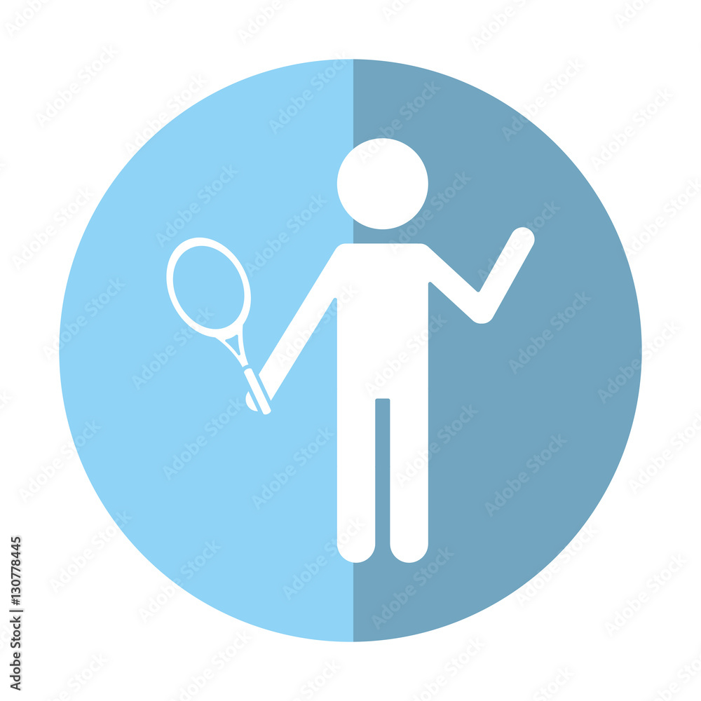 character player tennis and racket shadow vector illustration eps 10 character player tennis and racket shadow vector illustration eps 10