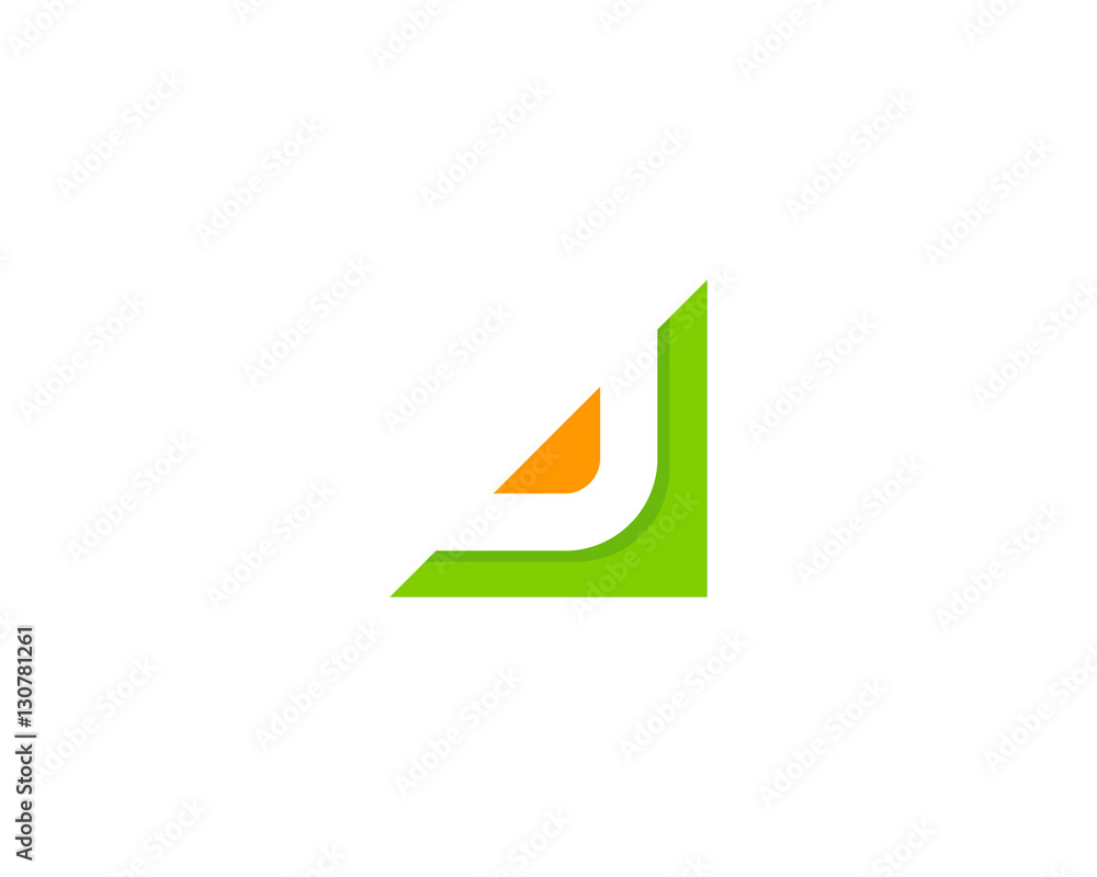 Letter J Triangle Logo Design Template Element Letter J Triangle Logo Design Template Element
