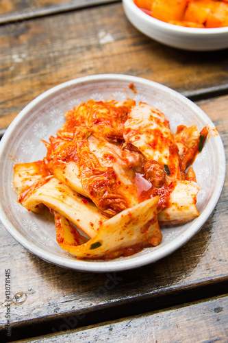 homemade fresh kimchi