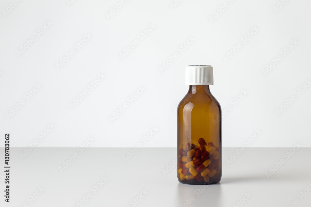 still life image of pill bottle still life image of pill bottle