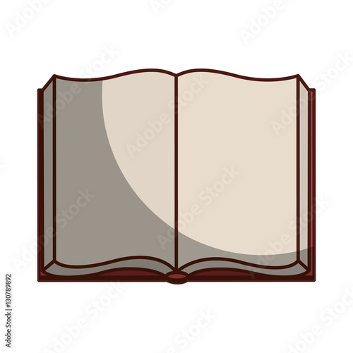 text book library isolated icon vector illustration design