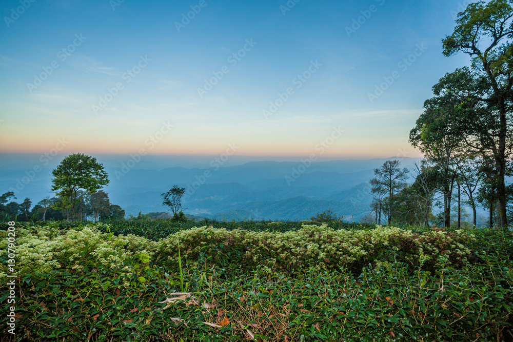 Obraz premium Beautiful Monlan Mountain