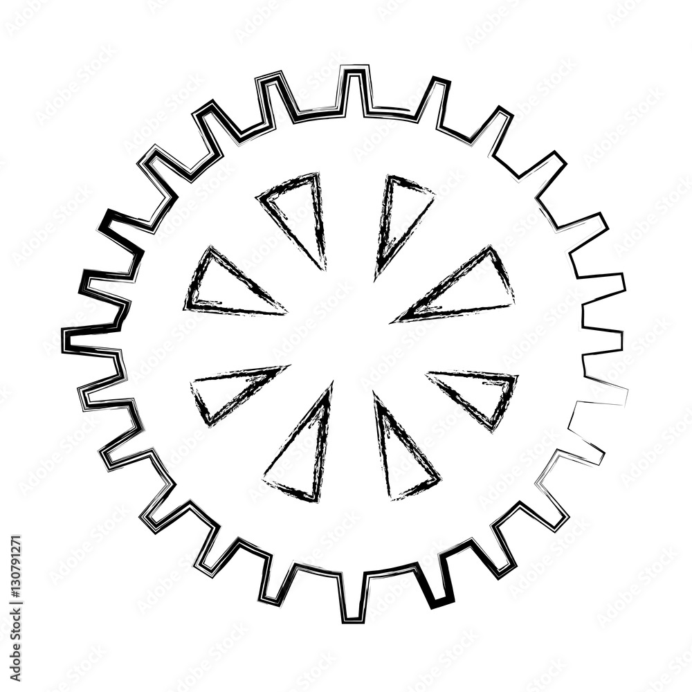 gears machine isolated icon vector illustration design gears machine isolated icon vector illustration design