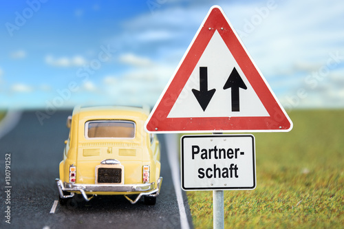 Schild 170 - Partnerschaft photo