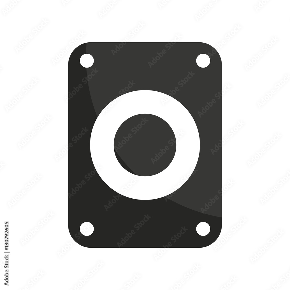 speaker audio device icon vector illustration design speaker audio device icon vector illustration design