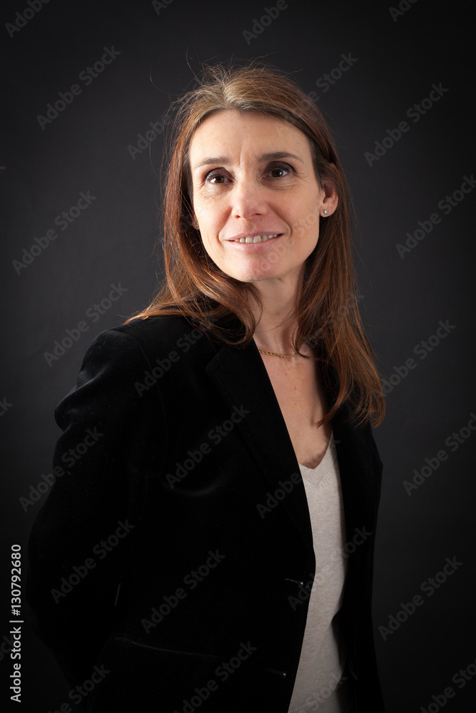 Beautiful woman doing different expressions in different sets of clothes: love Beautiful woman doing different expressions in different sets of clothes: love