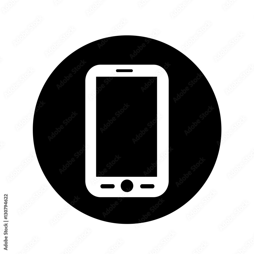 Mobile phone icon illustration design Mobile phone icon illustration design