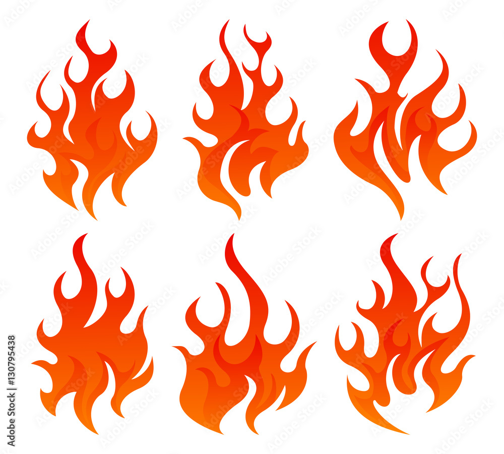 Six fire icon Six fire icon