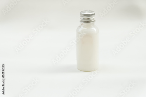 Bottle on white