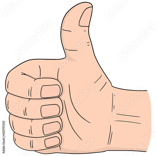 vector set of cartoon hand