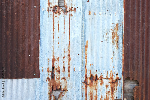 old rusty zinc grunge texture, Stripe plate background