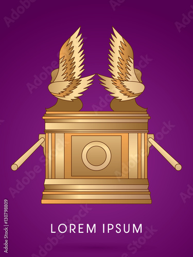 Ark of the Covenant graphic vector.