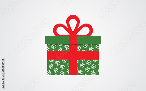 Vector gift box icon 