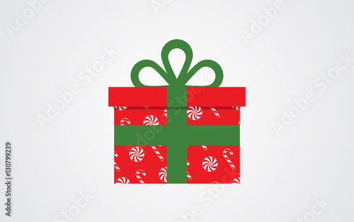 Vector gift box icon 