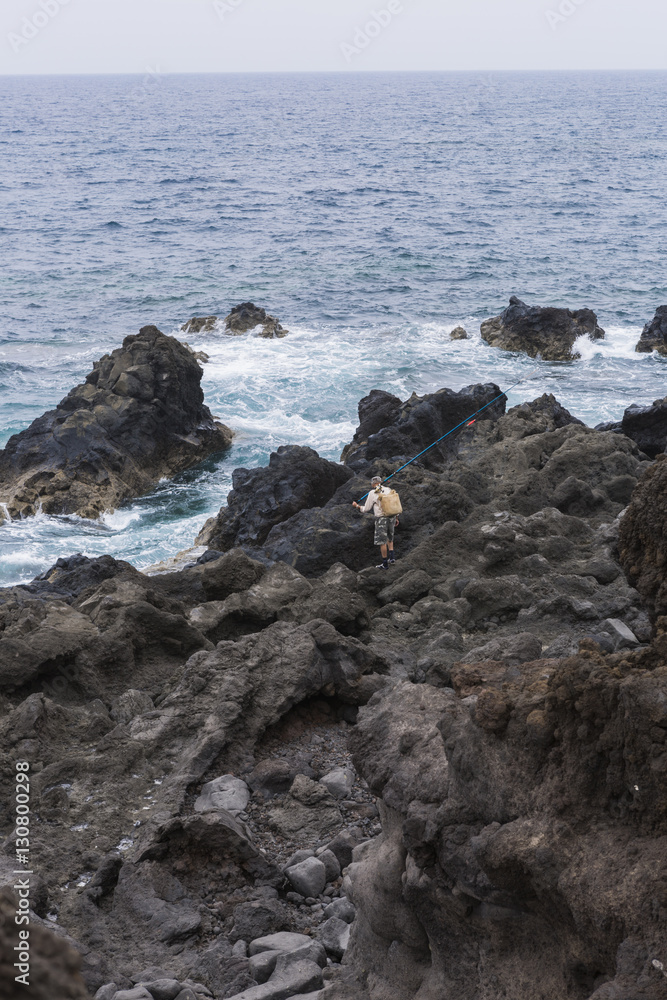 the coast of lanzarote, atlantic ocean the coast of lanzarote, atlantic ocean