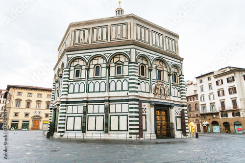 Florence Baptistery on Piazza San Giovanni photo