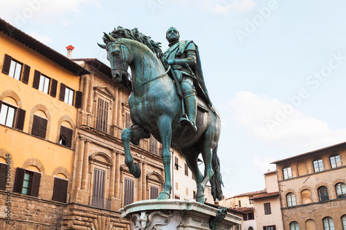 Monument of Cosimo I on Piazza della Signoria