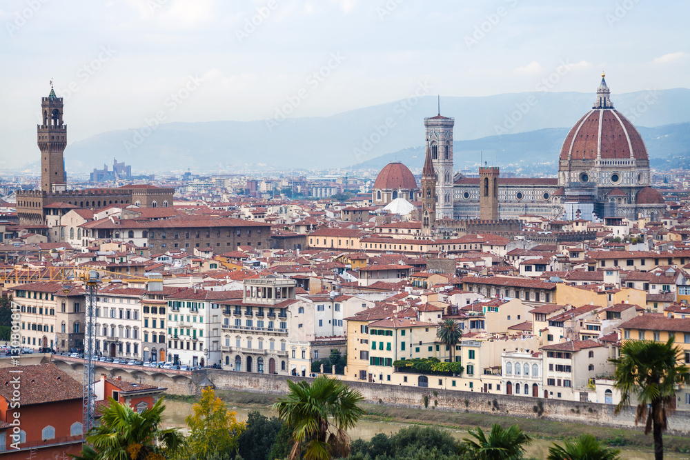 view of historic center Florence city