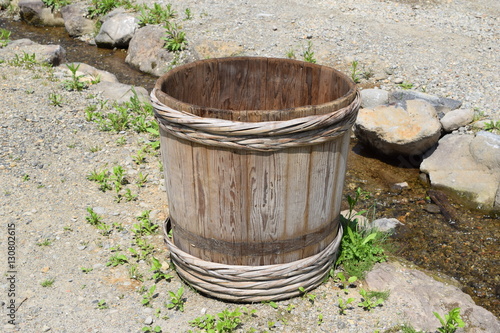 木製の桶