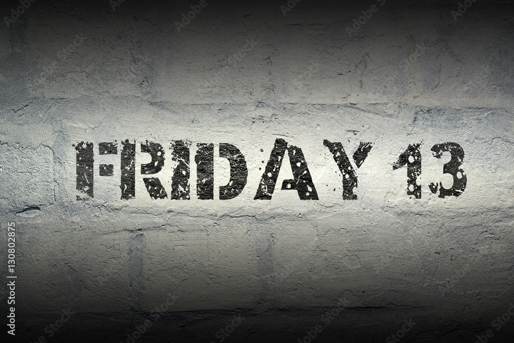 Fototapeta premium Friday 13 GR