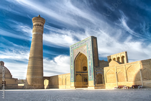 Kalyan Minaret and Mosque, Bukhara, Uzbekistan photo