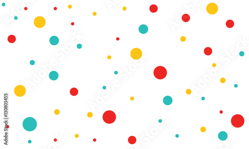 color dots spray on white background random dots abstract design