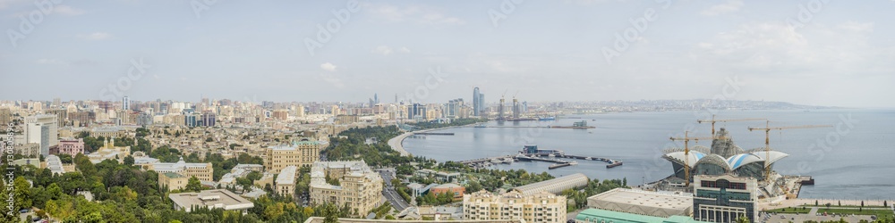 Panorama of Baku, Azerbaijan