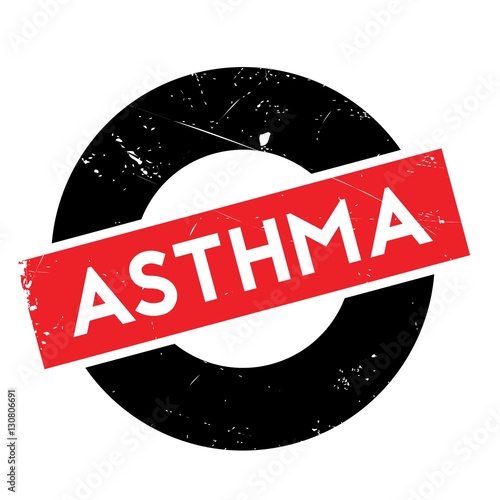 Asthma rubber stamp