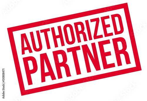Authorized Partner rubber stamp