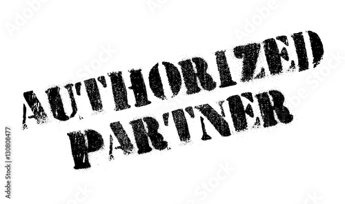 Authorized Partner rubber stamp