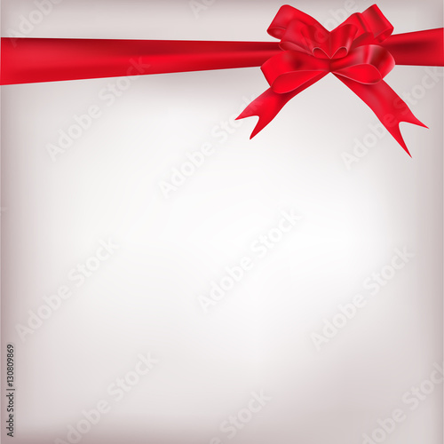red bow card