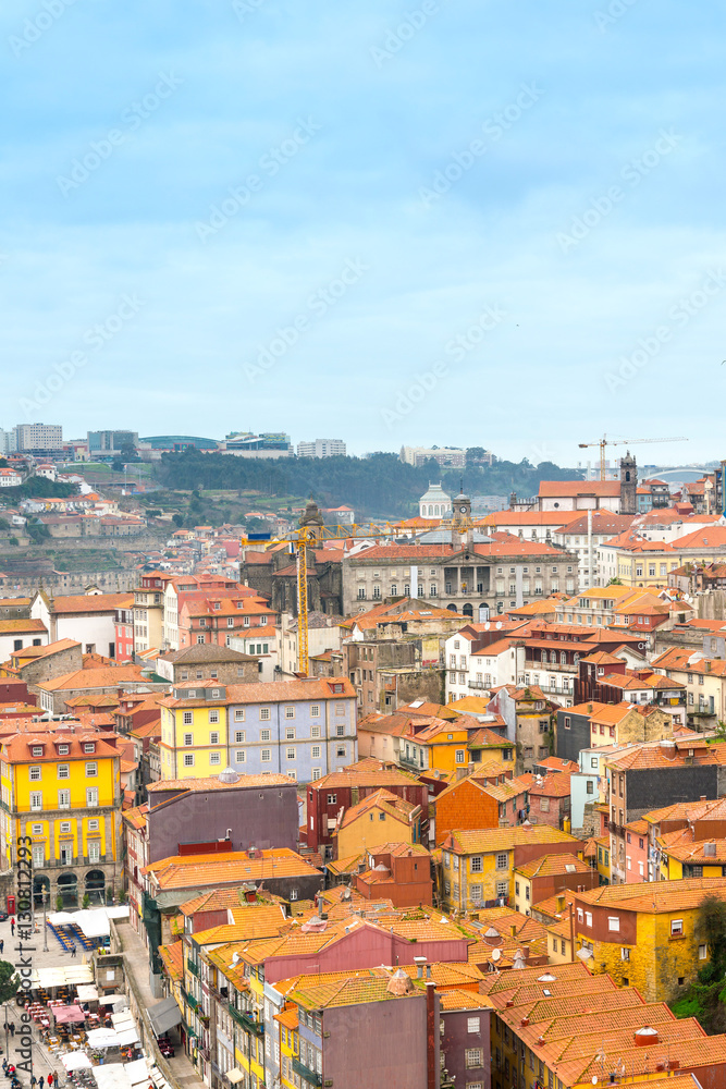 old town of Porto and river, Portugal, Europe