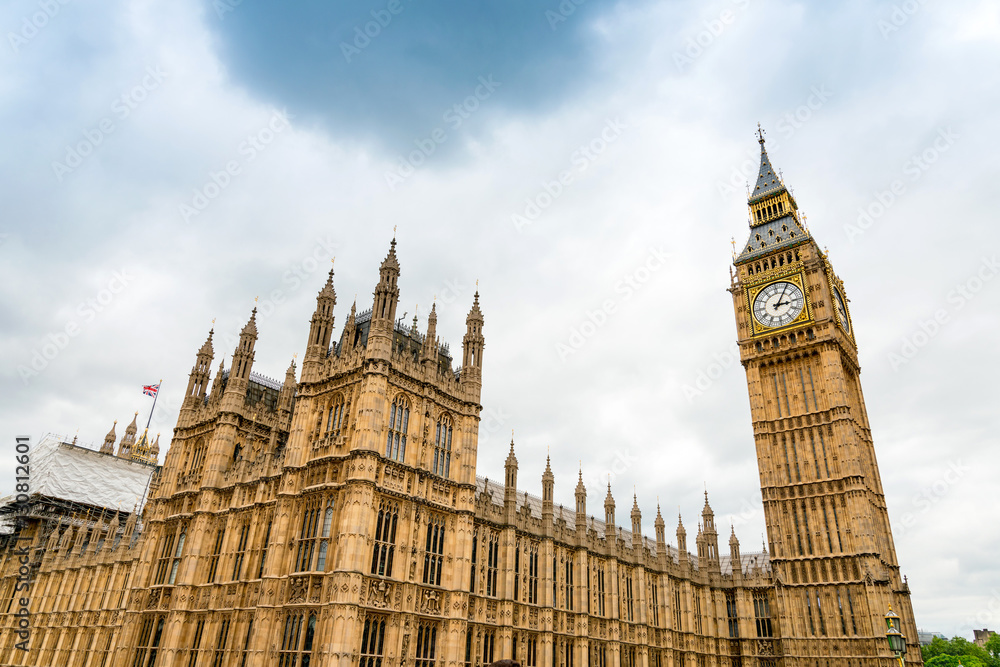 Traditional view of Big Ben in London, United Kingdom Traditional view of Big Ben in London, United Kingdom