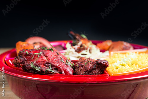 food specialities Mixed Grill Indian Flavor photo