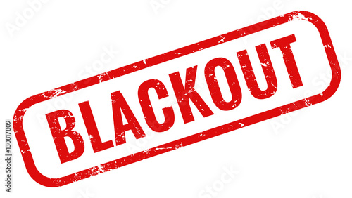 blackout stempel rot 