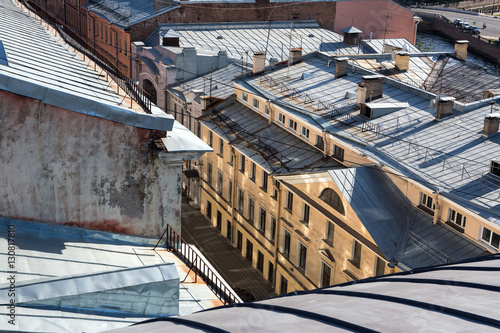 Saint Petersburg roofs © Yevgenia Gorbulsky