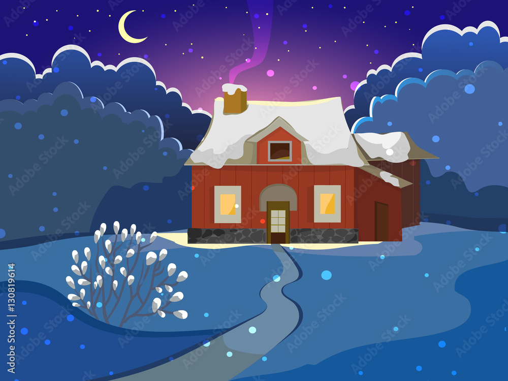 Fototapeta premium Winter landscape