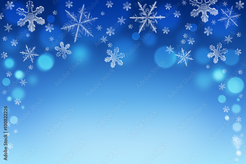 Weihnachten Hintergrund Winter Schneeflocken Bokeh Weihnachten Hintergrund Winter Schneeflocken Bokeh