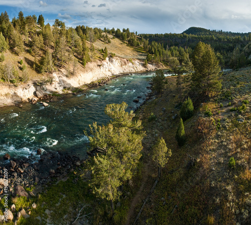 Yellowstone River in Yellowstone NP