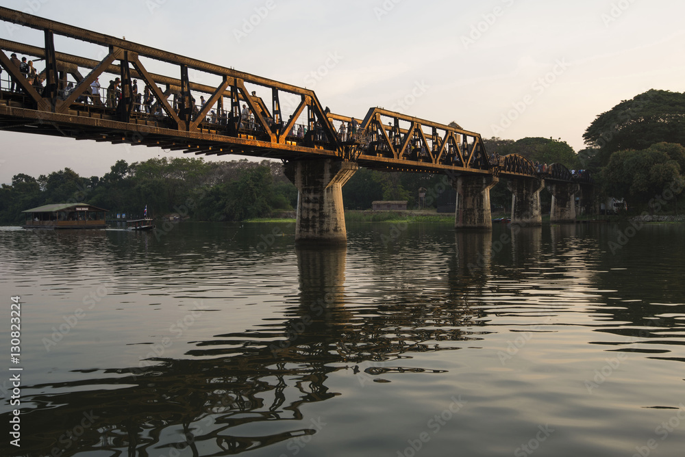 Bridge on the River Khwae, Kanchanaburi, Thailand