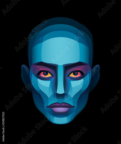 Woman face