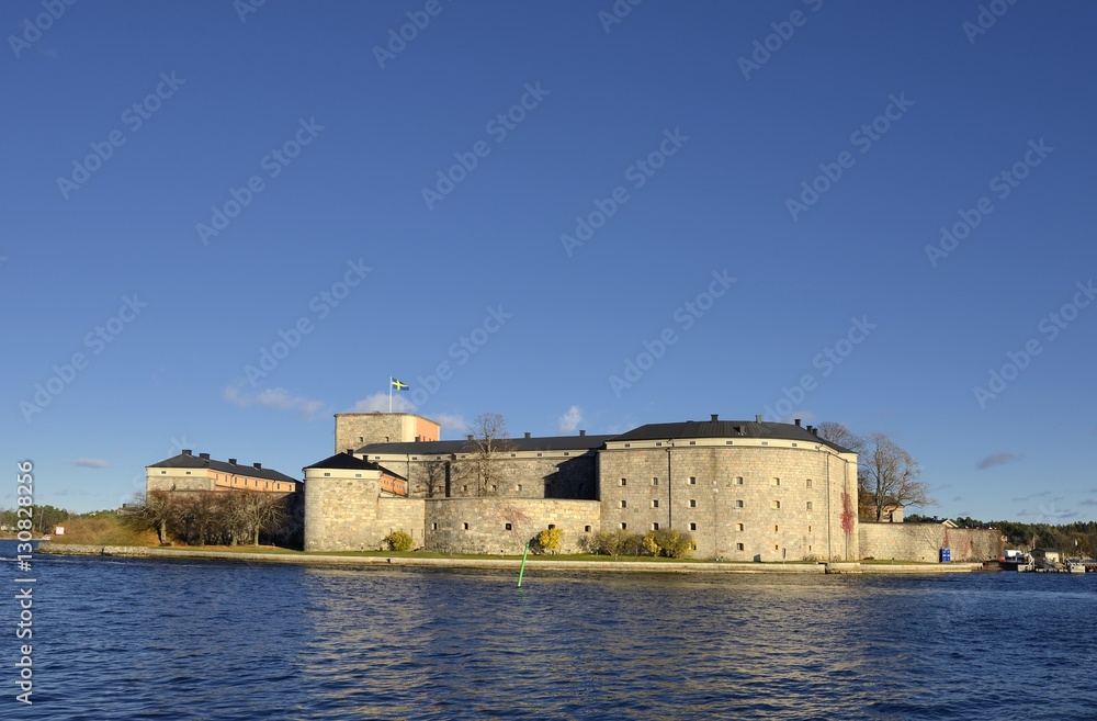 Vaxholm fortress, Stockholm archipelago, Sweden.