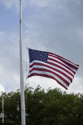 Flag at Half Mast