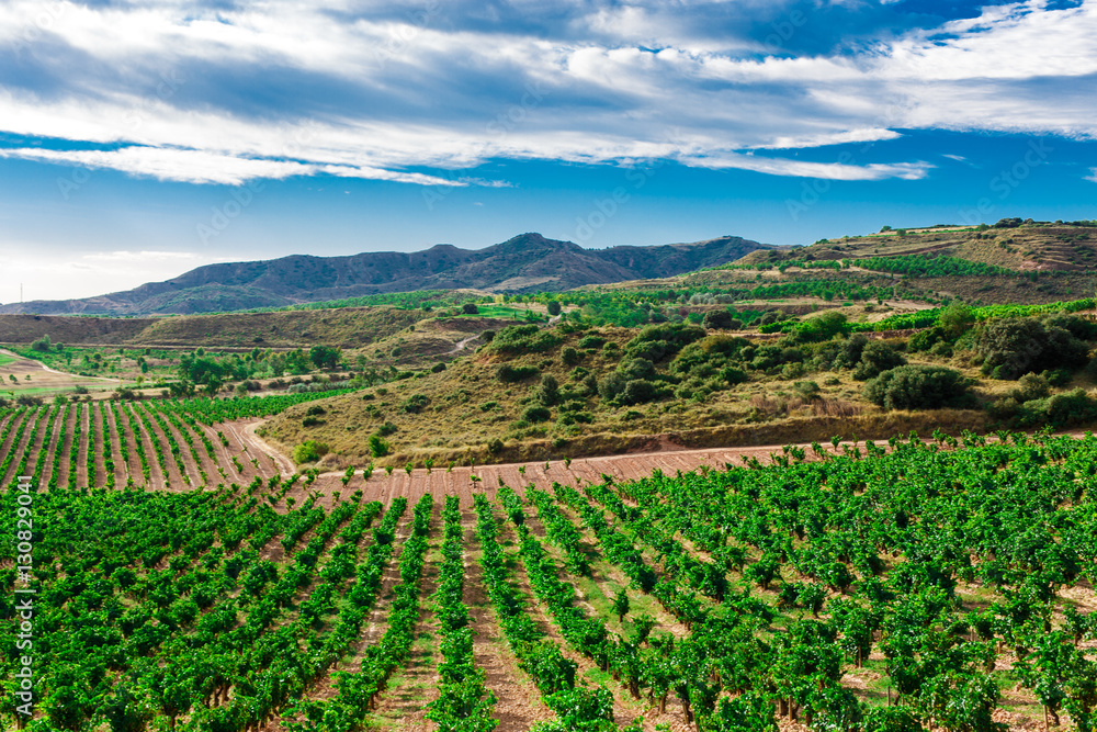 Picturesque landscape of Spain