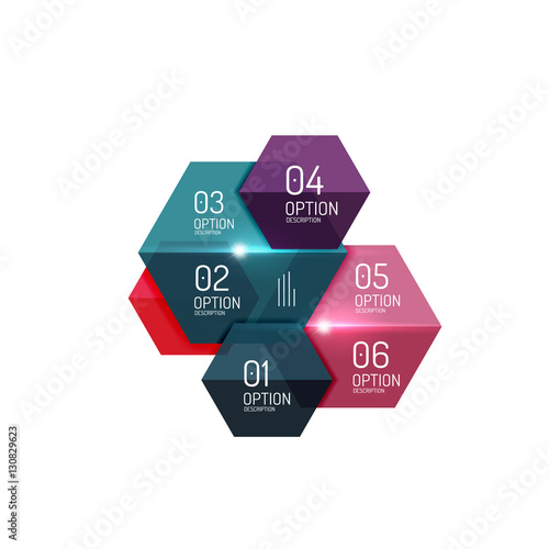 Free Download Vector infographic diagram templates - GFXLoad