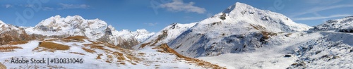 col de l'iseran savoie france photo